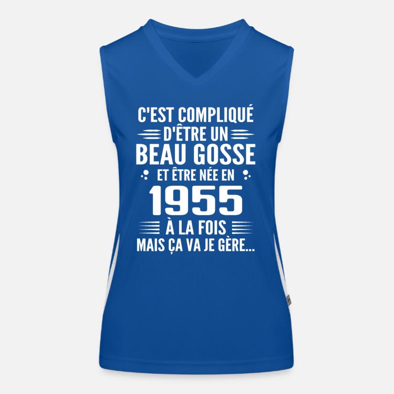 Immer gut aussehend 1955 Geburtstagsgeschenk 1955 Funktionelles Kontrast-Tank Top für Frauen