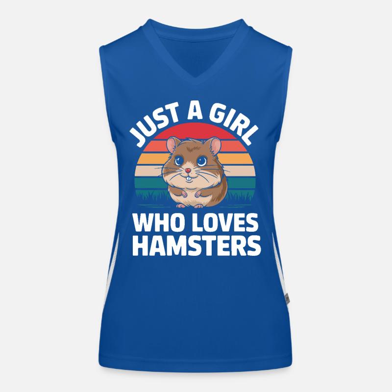 Hamster Women's Functional Contrast Tank Top
