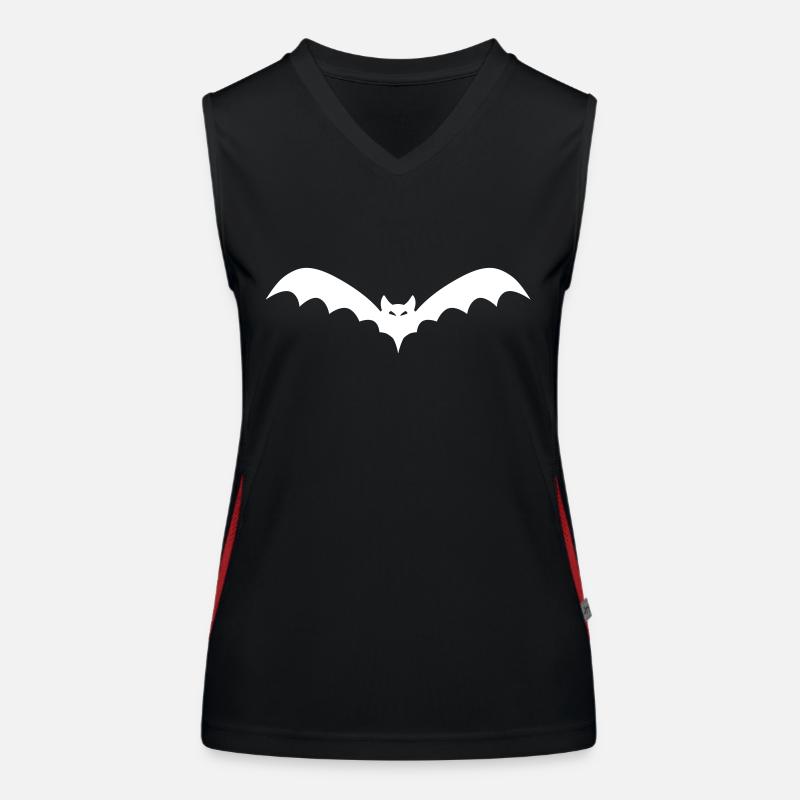bat II 1c Débardeur respirant contrasté Femme