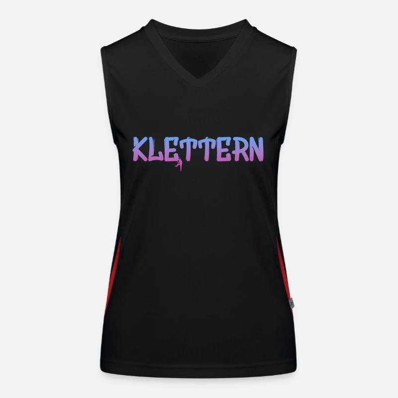Klettern Funktionelles Kontrast-Tank Top für Frauen