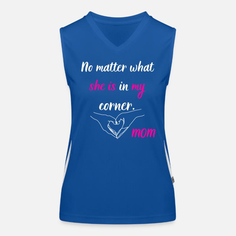 Die Liebe der Mutter Funktionelles Kontrast-Tank Top für Frauen