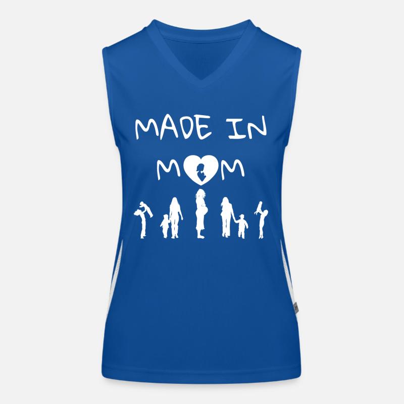 MADE IN MOM Women's Functional Contrast Tank Top