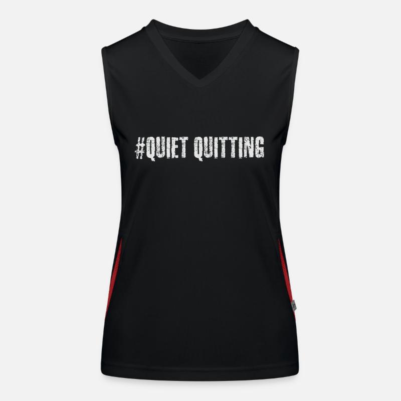 Quiet quitting Women's Functional Contrast Tank Top