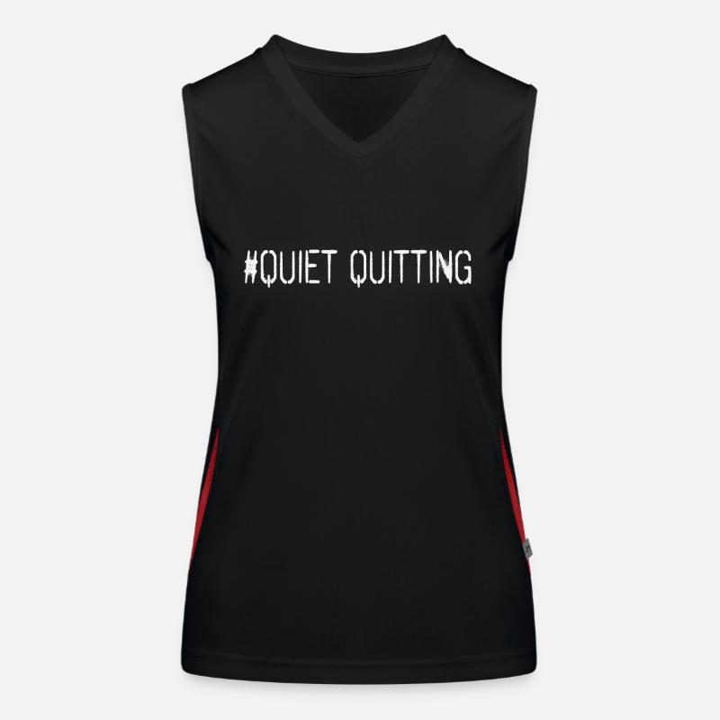 Quiet quitting Women's Functional Contrast Tank Top