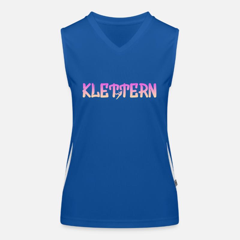 Klettern Funktionelles Kontrast-Tank Top für Frauen