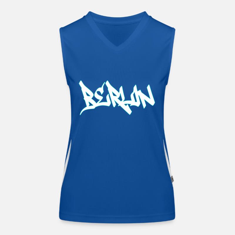 Berlin Funktionelles Kontrast-Tank Top für Frauen