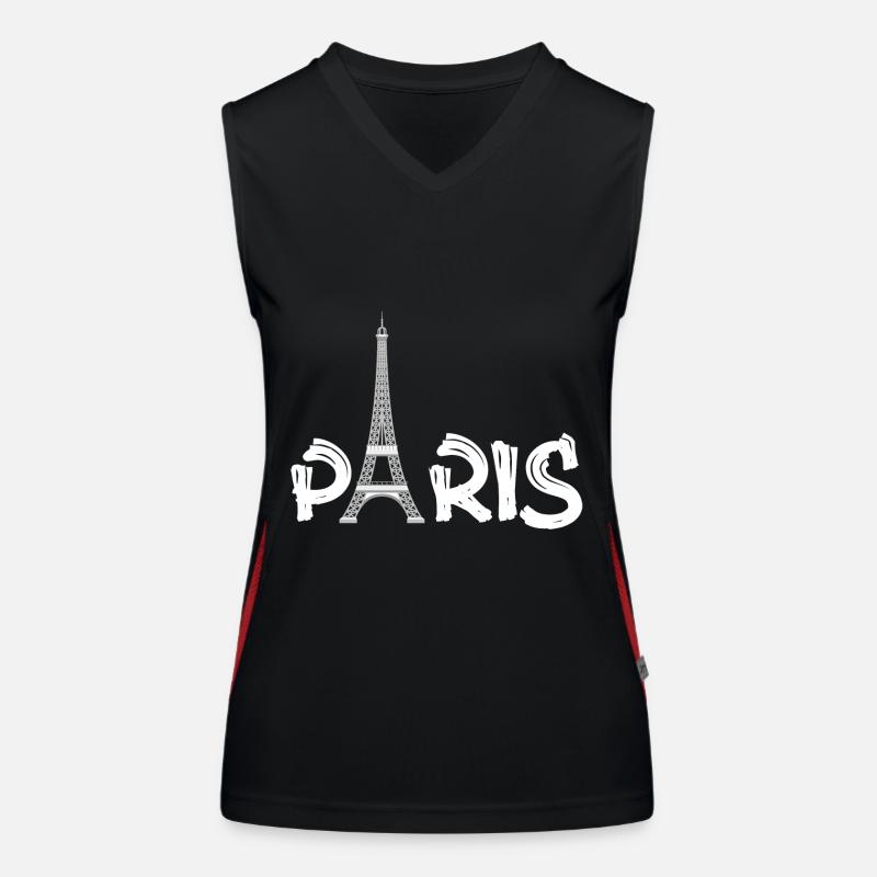 PARIS Débardeur respirant contrasté Femme