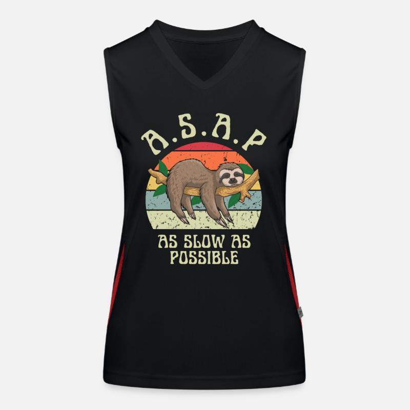 As Slow As Possible Women's Functional Contrast Tank Top