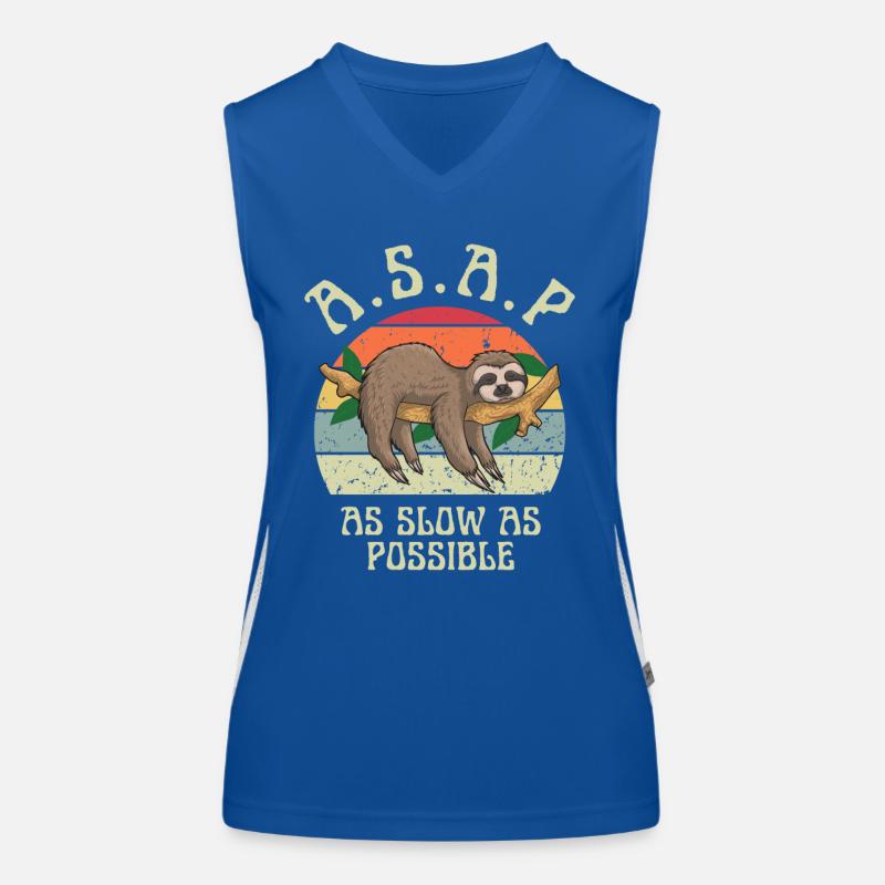 As Slow As Possible Women's Functional Contrast Tank Top
