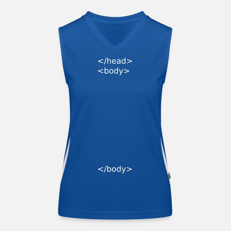 Html head body Women's Functional Contrast Tank Top