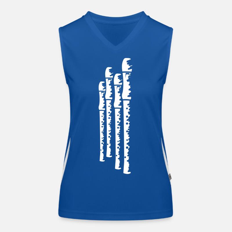 Flûtes Débardeur respirant contrasté Femme