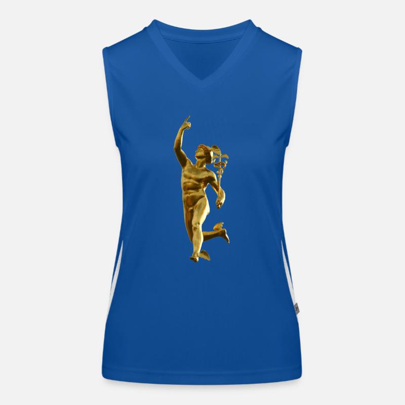 HERMES-STATUE Funktionelles Kontrast-Tank Top für Frauen