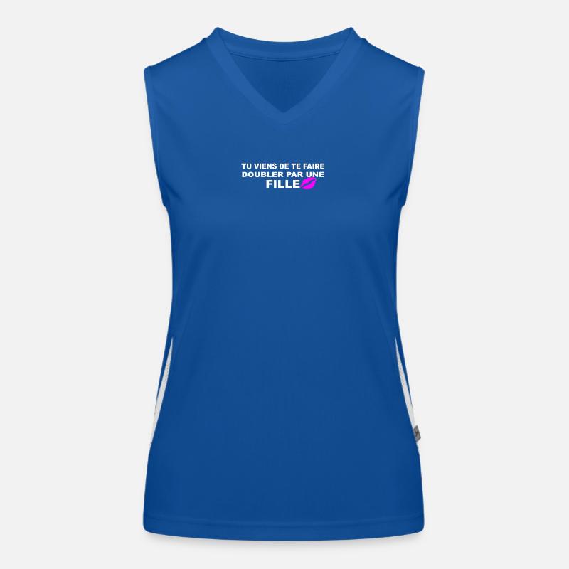 Double down Women's Functional Contrast Tank Top