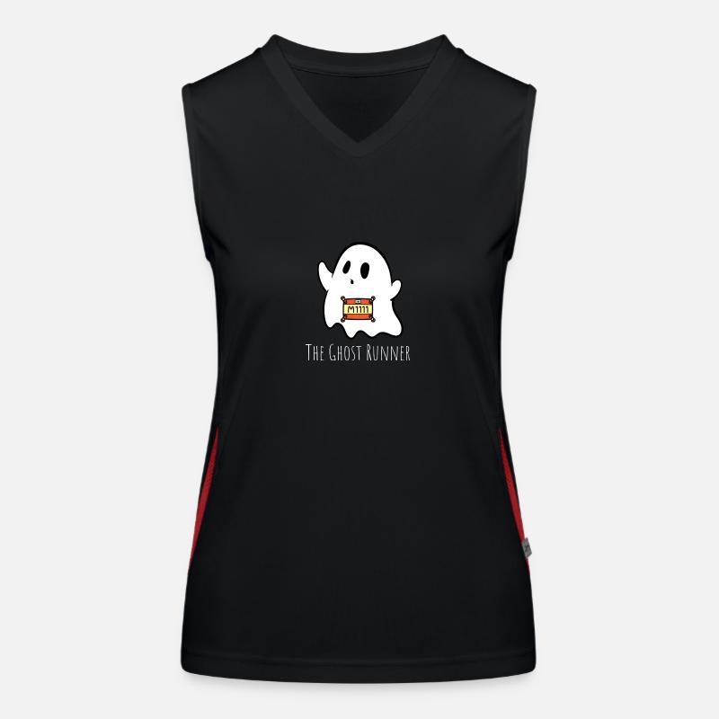 The Ghost Runner Women's Functional Contrast Tank Top