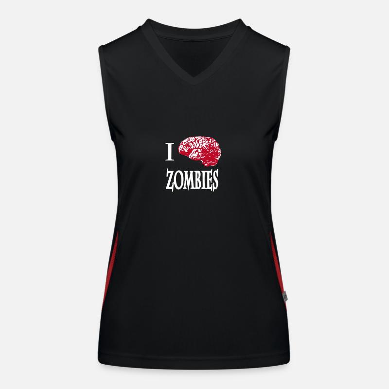 ZOMBIES Women's Functional Contrast Tank Top