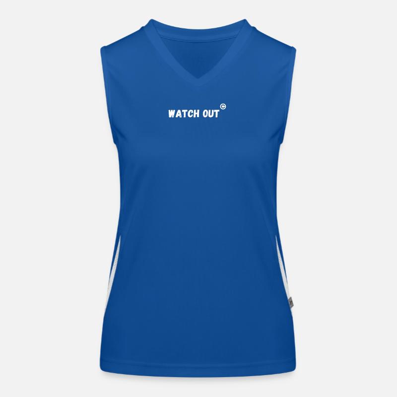 Fais gaffe© Débardeur respirant contrasté Femme