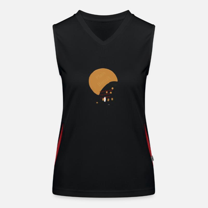 Keks Funktionelles Kontrast-Tank Top für Frauen