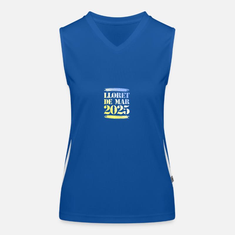 Lloret De Mar 2025 Funktionelles Kontrast-Tank Top für Frauen