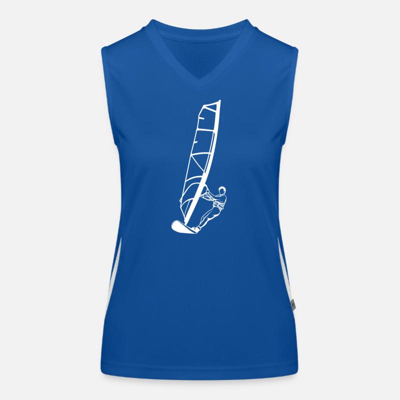 Garçon de planche à voile Débardeur respirant contrasté Femme