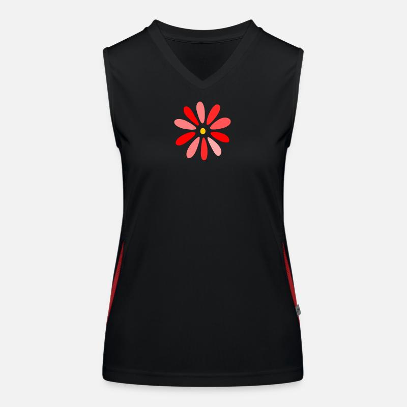 BLUME. ICH KANN NICHT. Ich arbeite im Garten. GARTEN. RUHESTAND. Funktionelles Kontrast-Tank Top für Frauen