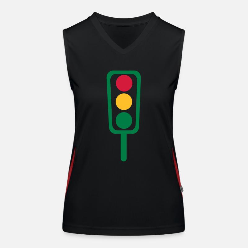 Traffic light Women's Functional Contrast Tank Top
