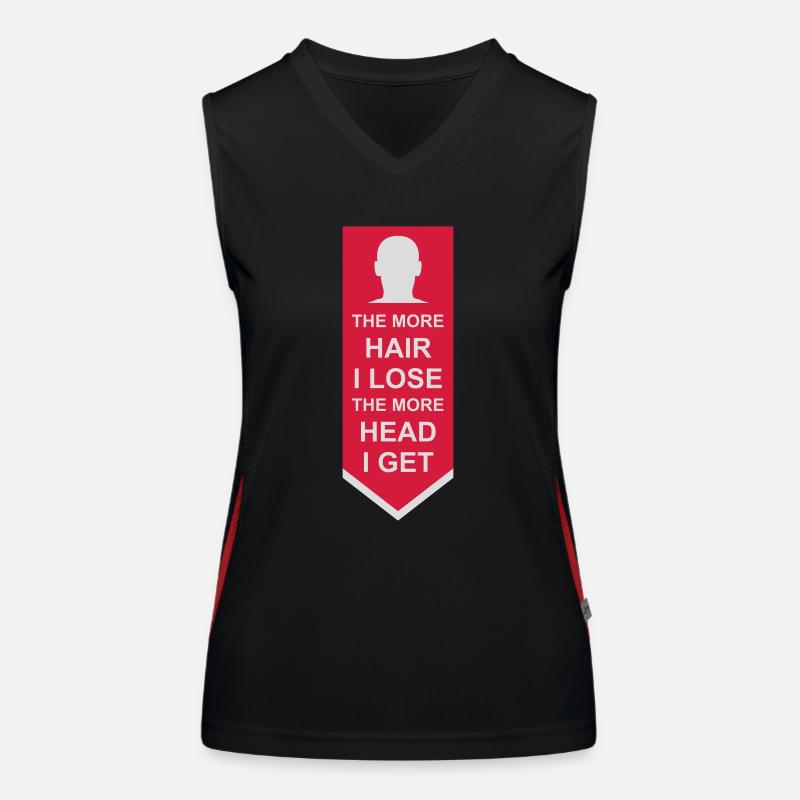 I get more head Women's Functional Contrast Tank Top