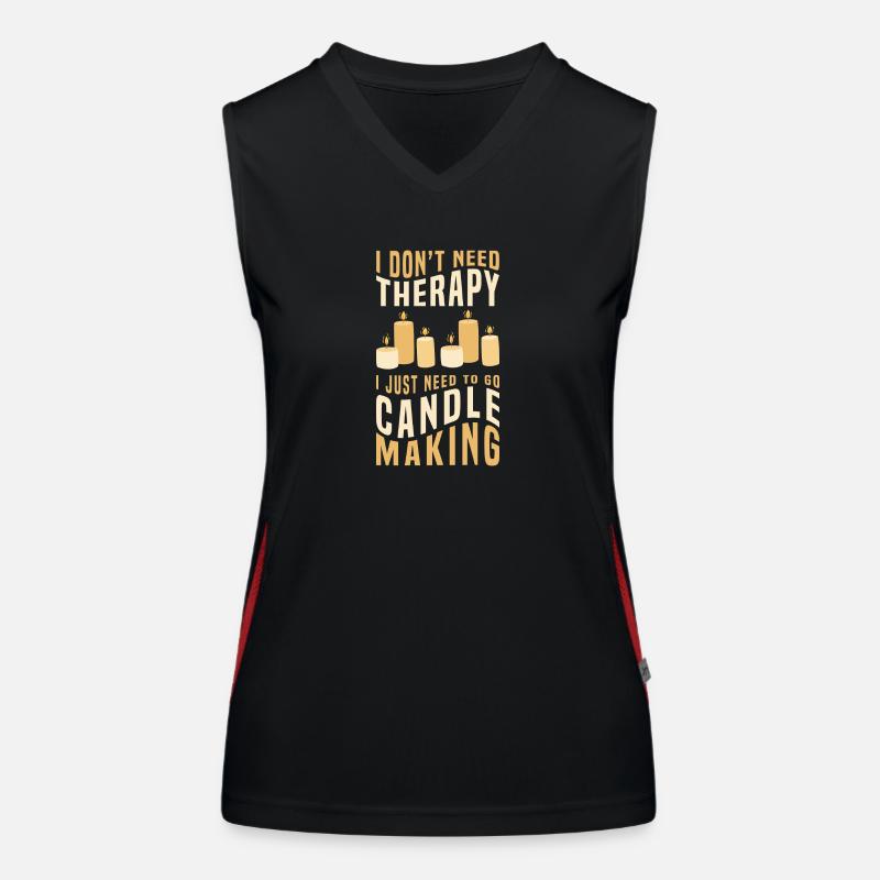 Candlelight Date Going Out Wick Women's Functional Contrast Tank Top