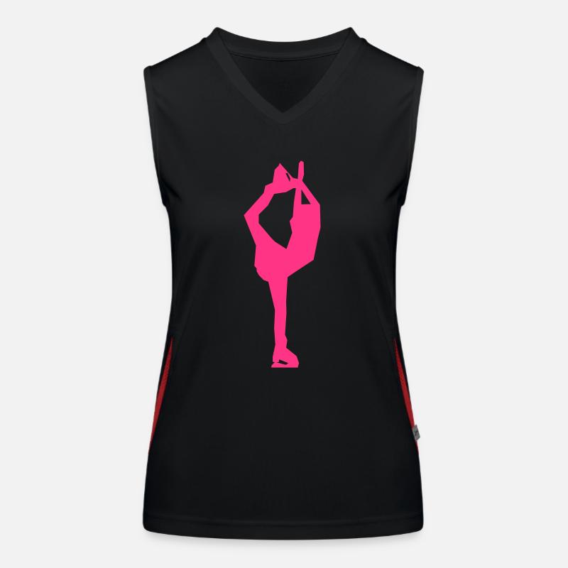 figure skating Women's Functional Contrast Tank Top