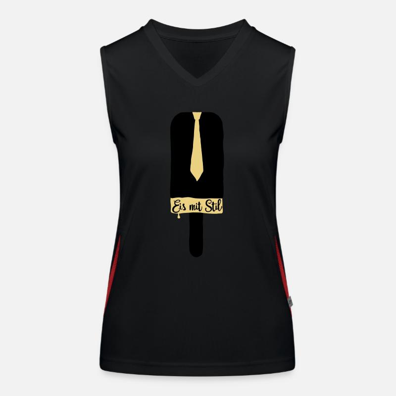 Ice cream in style Women's Functional Contrast Tank Top