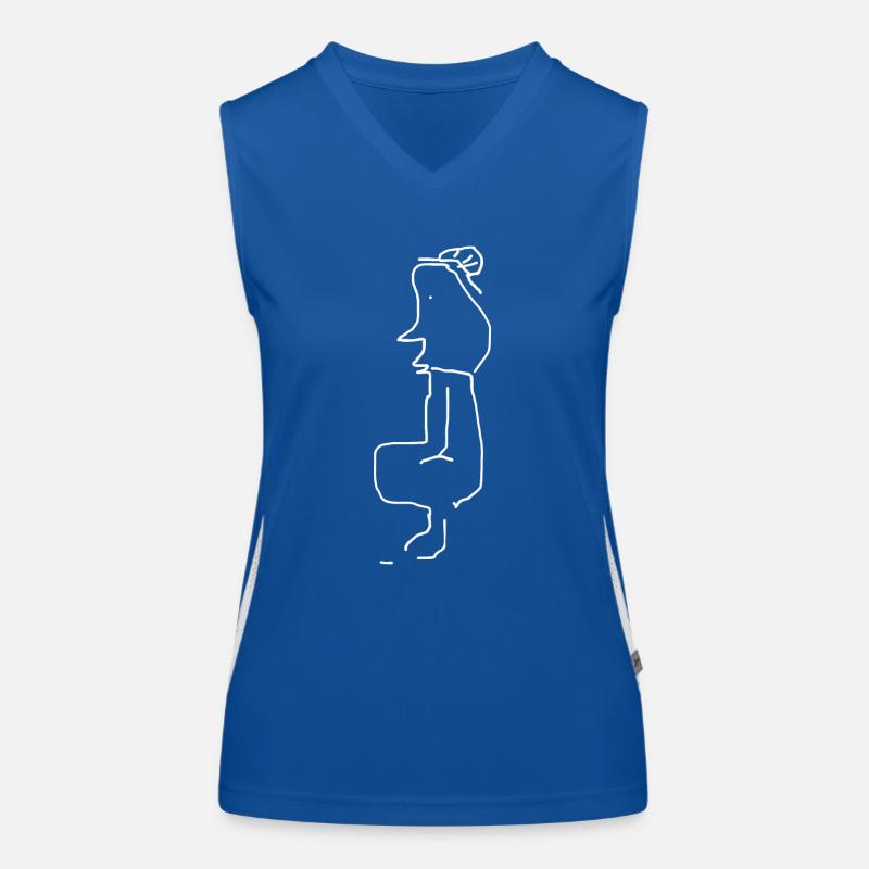 Construction worker Women's Functional Contrast Tank Top