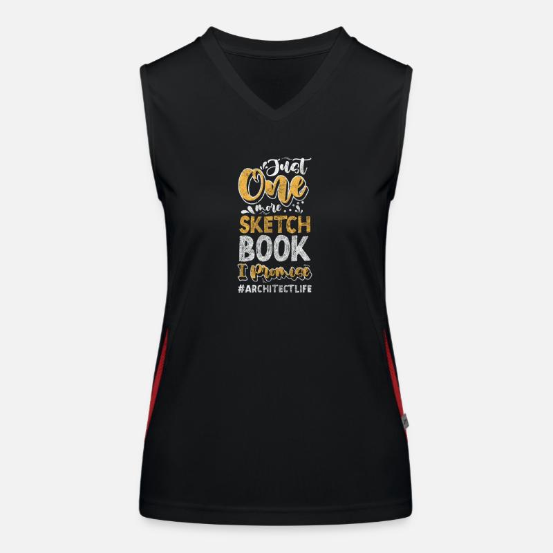Architect Houses Architectural Office Women's Functional Contrast Tank Top
