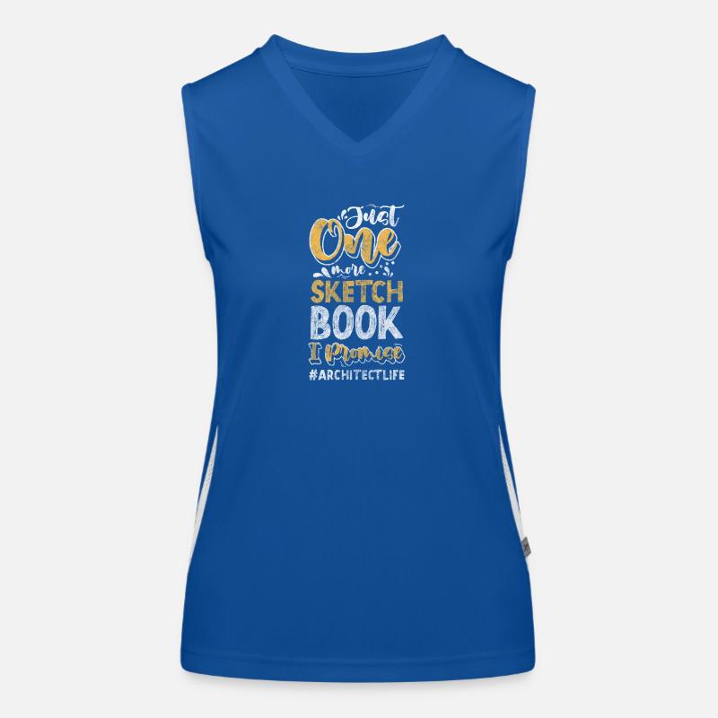 Architect Houses Architectural Office Women's Functional Contrast Tank Top