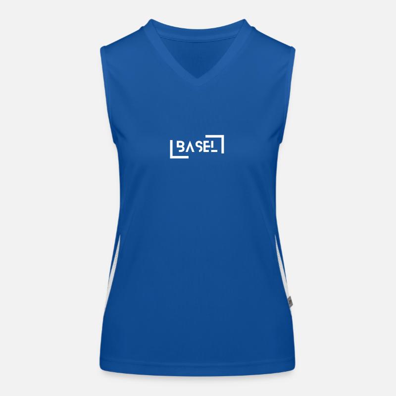 Bâle Débardeur respirant contrasté Femme