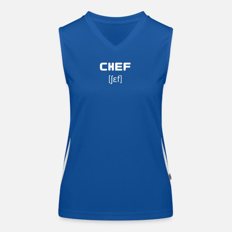 Chef - Chef - Chef - Chef - Hobby Chef Women's Functional Contrast Tank Top