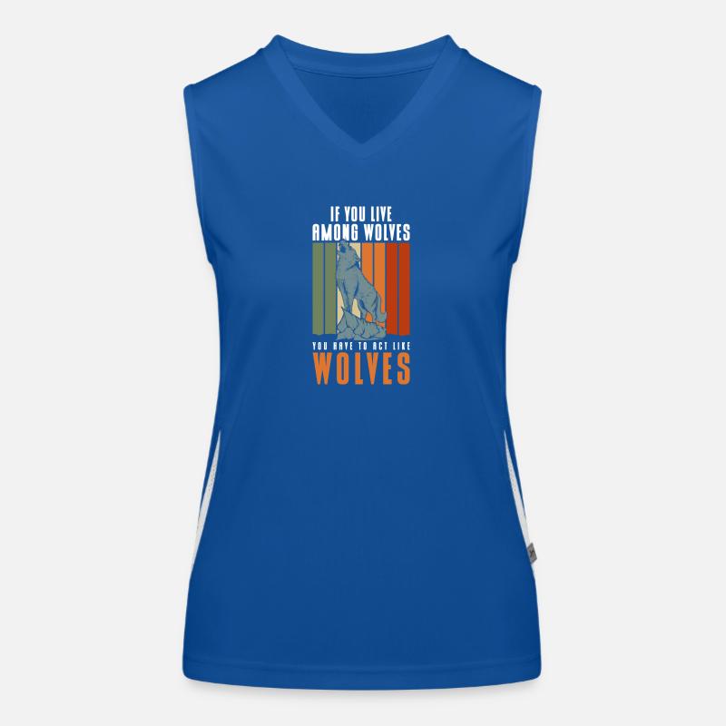 Werewolf Pack Mystic Predator Women's Functional Contrast Tank Top