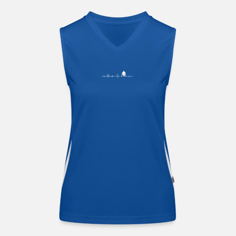 Läufer Sprinter Funktionelles Kontrast-Tank Top für Frauen
