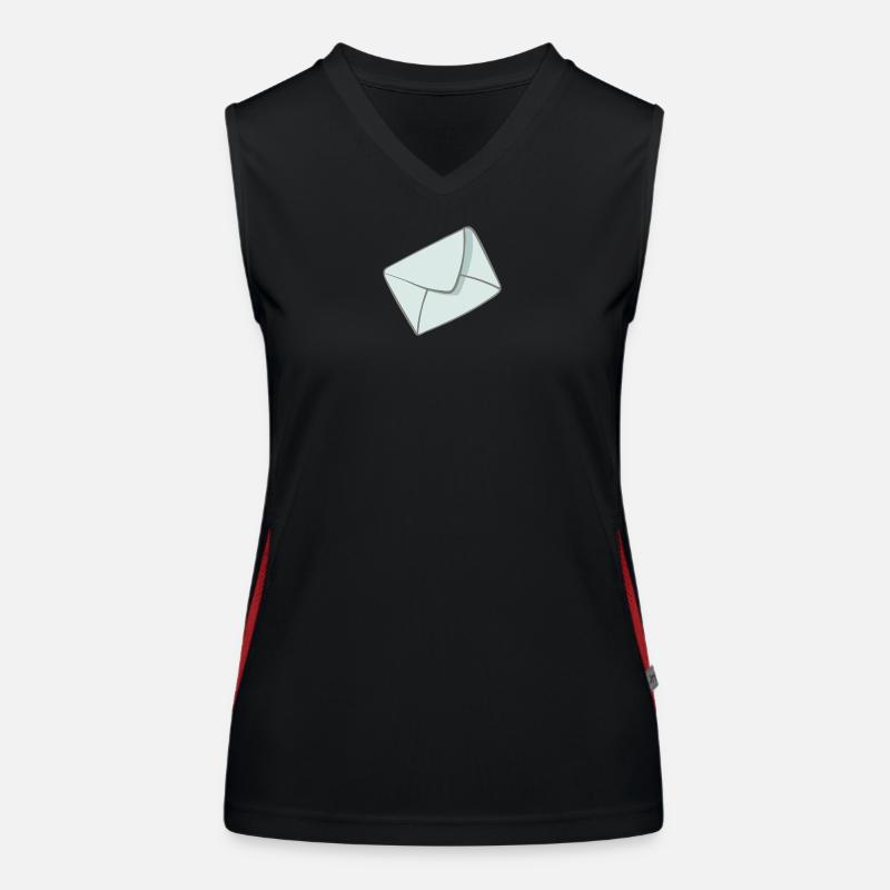 Brief Funktionelles Kontrast-Tank Top für Frauen