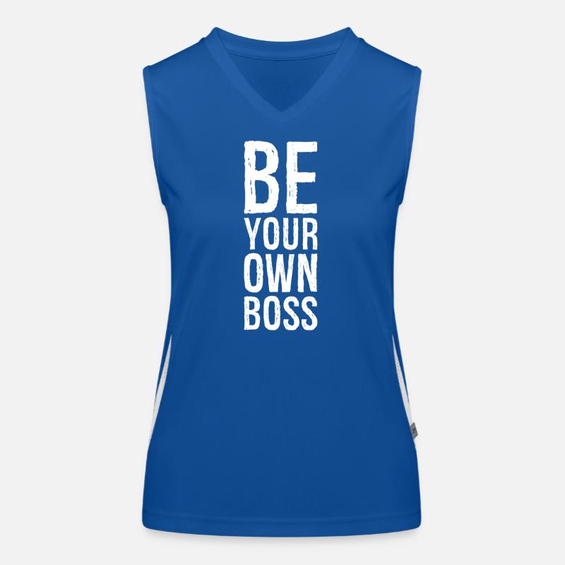 Sei dein Eigener Funktionelles Kontrast-Tank Top für Frauen