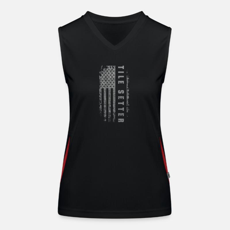 Artisan Tile Master Apprentice Women's Functional Contrast Tank Top