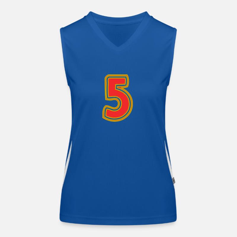 5 Funktionelles Kontrast-Tank Top für Frauen