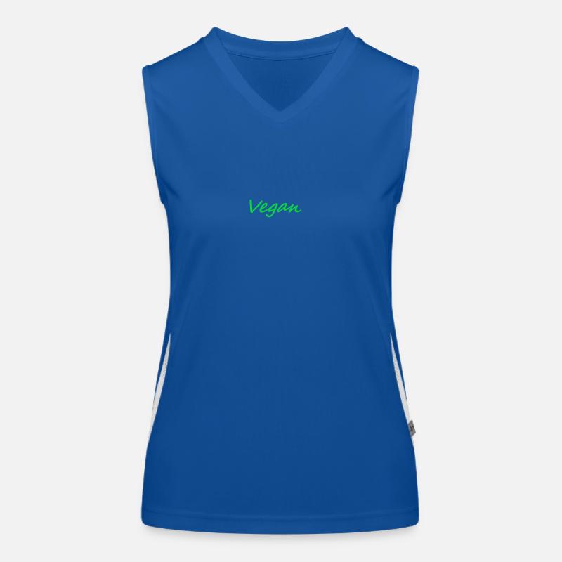 Vegan Funktionelles Kontrast-Tank Top für Frauen
