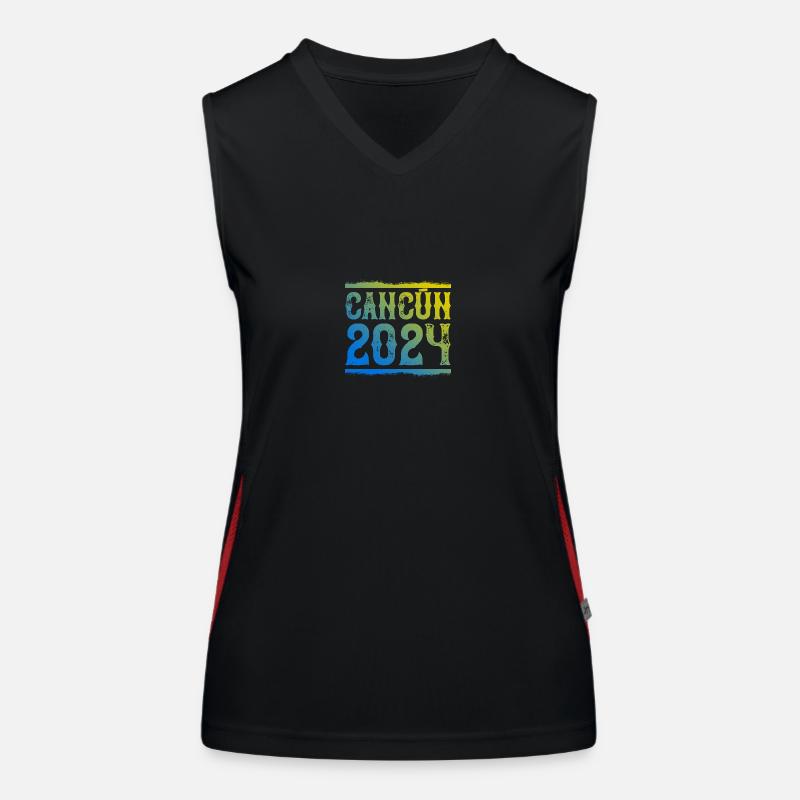 Cancun 2024 Women's Functional Contrast Tank Top