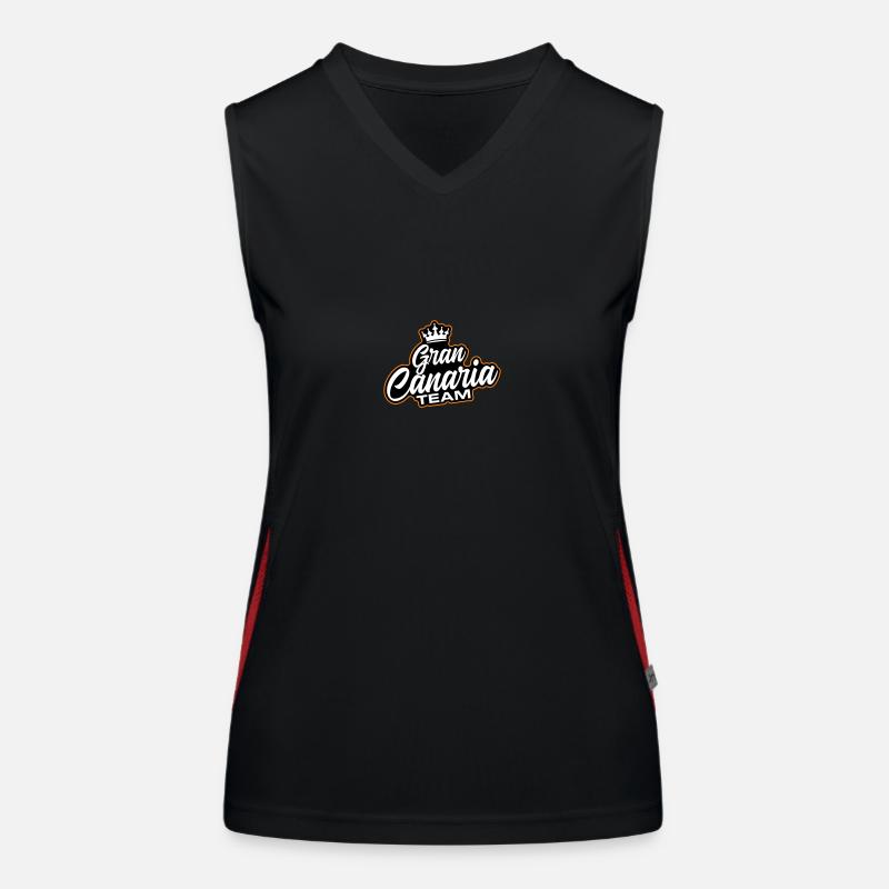 Gran Canaria Team Funktionelles Kontrast-Tank Top für Frauen