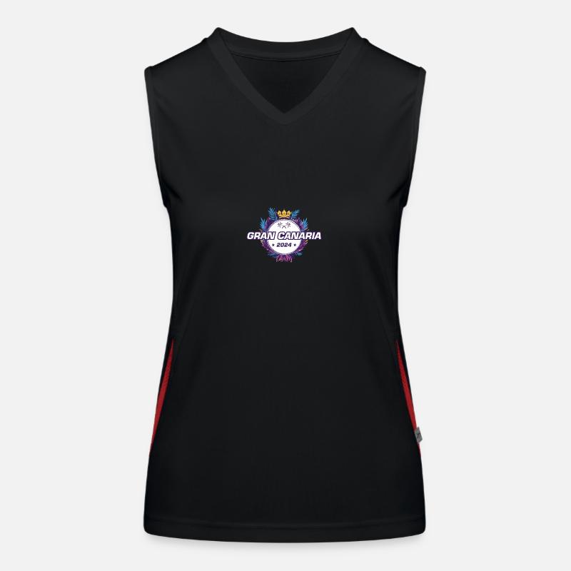 Gran Canaria 2024 Funktionelles Kontrast-Tank Top für Frauen