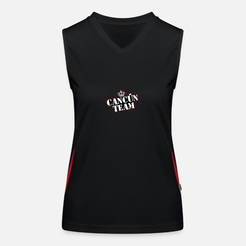 Cancun Team Women's Functional Contrast Tank Top