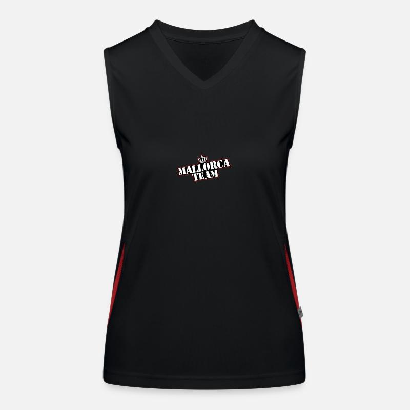 Mallorca Team Women's Functional Contrast Tank Top
