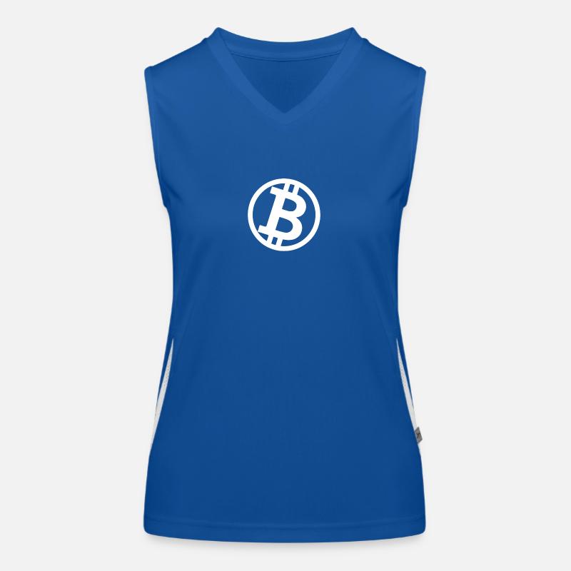 Bitcoin knows Women's Functional Contrast Tank Top