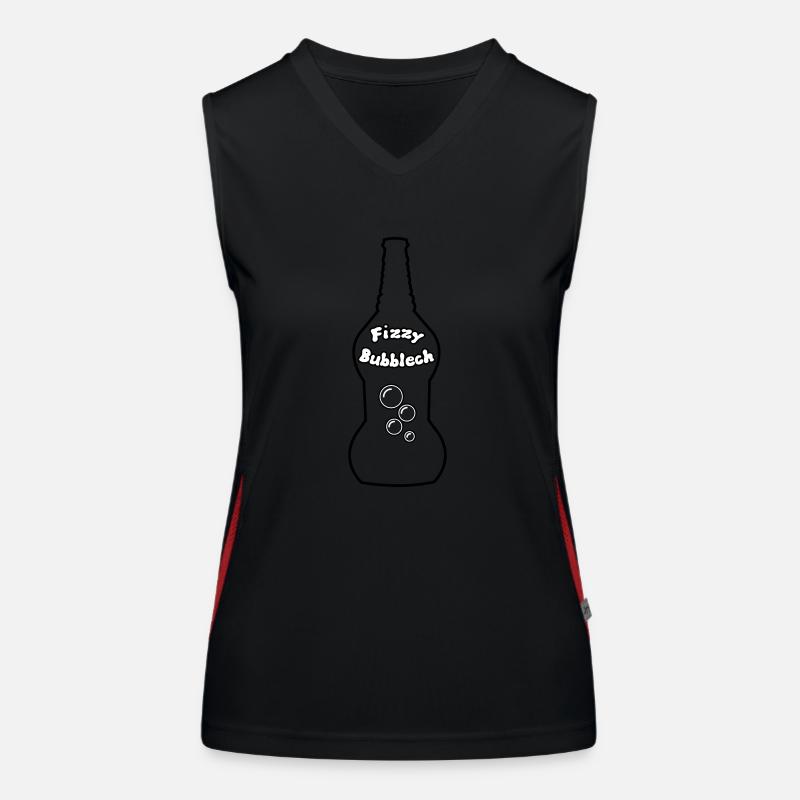 Zohan - Fizzy Bubblech / Bubbele Funktionelles Kontrast-Tank Top für Frauen