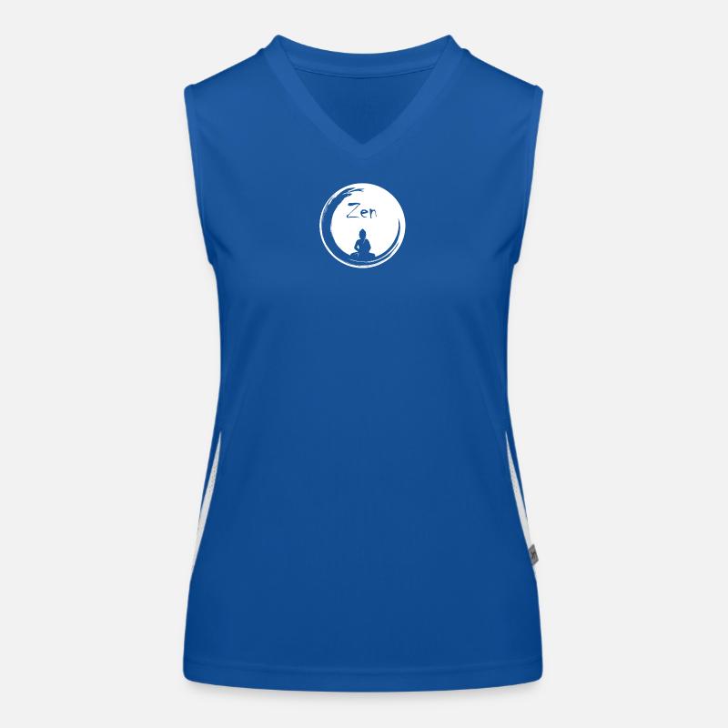 Zen-Blase Funktionelles Kontrast-Tank Top für Frauen