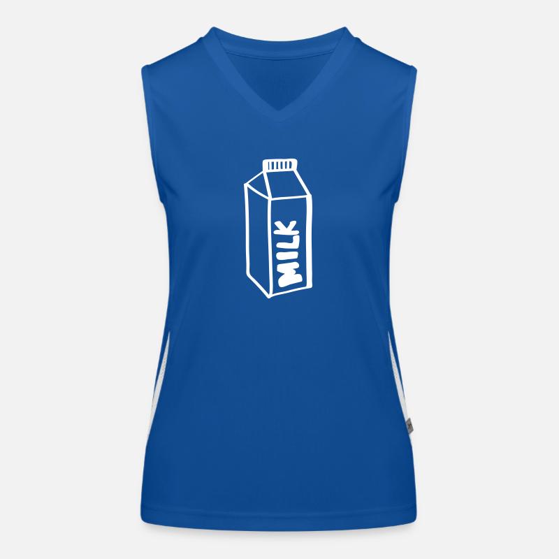 Milk milk Women's Functional Contrast Tank Top